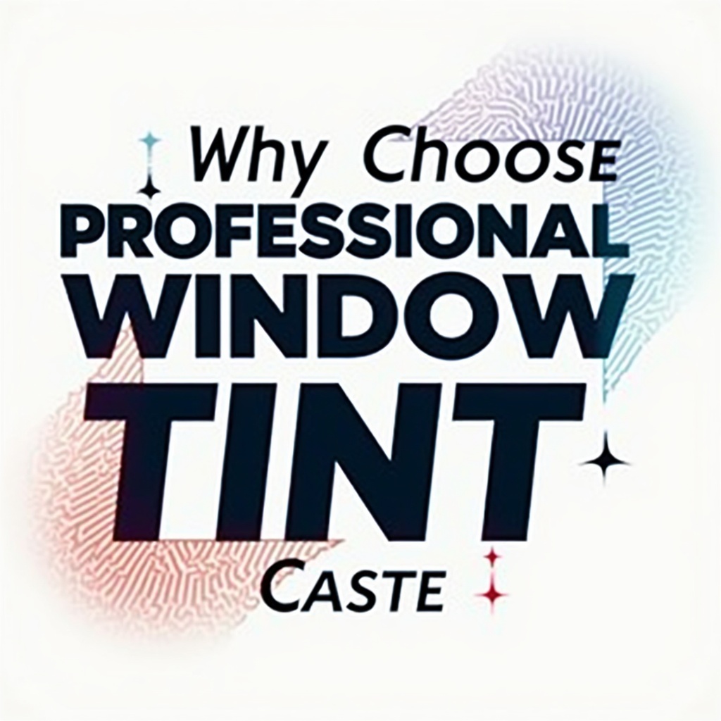 Why Choose Professional Window Tint New Castle